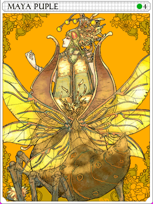 Maya Puple Card